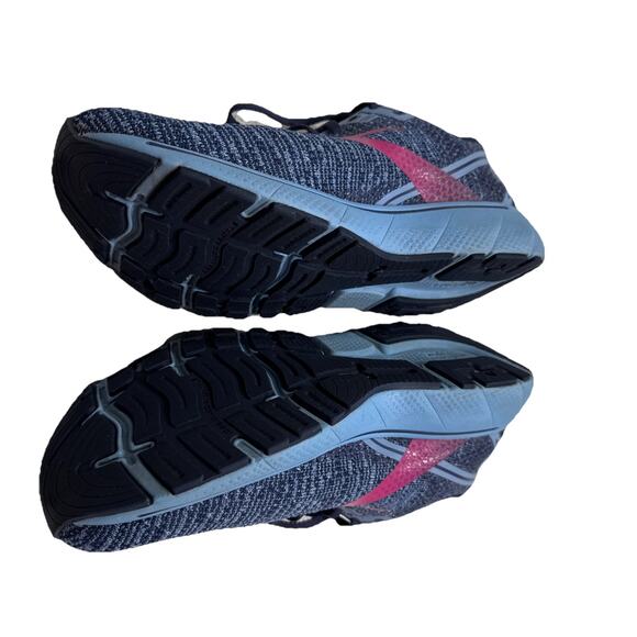 Brooks Ghost 14 Women’s Sz 10M Blue Fuschia Running Shoe Athletic Gym Training - Picture 6 of 11